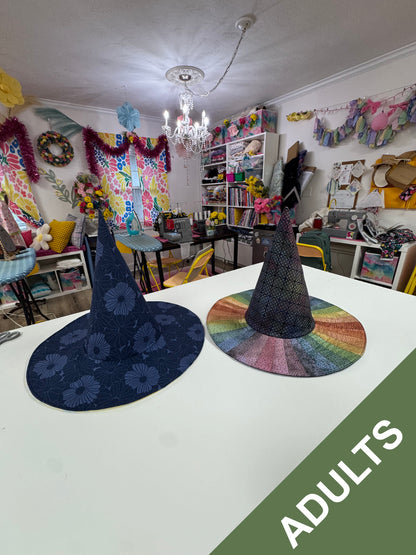 Halloween Witch Hat Sewing Workshop - Adults