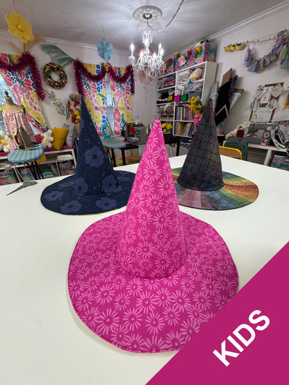 Halloween Witch Hat Sewing Workshop - Kids